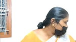 Tamil aunty showing her hot body