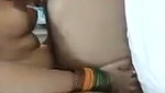 Wife riding her husband  cock