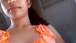 Cute Indian teen girl exposing mms
