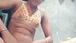 Dehati village girl spreading yoni lips   Village