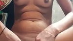 Dehati village girl spreading yoni lips   Village