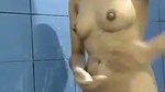 Delhi college girl   Anaya nude bathing solo