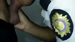 Desi customs staff sucking lund