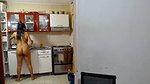 Desi MILF cooking nude in kitchen mms