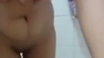 Desi MILF showing off in bathroom mms