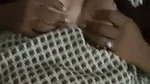 Fingering wife at home MMS