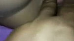 Fingering wife at home MMS