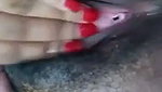 Gorgeous girl fingering   MMS video