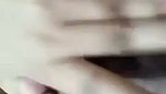 Gorgeous girl fingering   MMS video