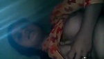 Horny Shimu rubbing pussy MMS
