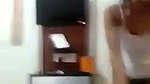 Indian GF dressing after bath video