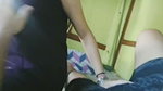 Indian GF groping penis of brother mms