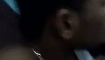 Indian GF making BF suck her tits