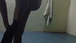 Office girl stripping and cleaning dick   Staff se