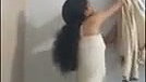 Solo bathing video of lean desi hottie mms
