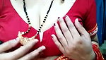 White colour bra bhabhi