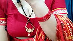 White colour bra bhabhi