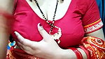 White colour bra bhabhi