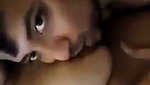 boyfriend suck gf boob