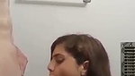 Mumbai University girl give Blowjob to foreign bf