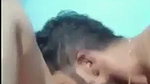 Neighbor bad boy licking pussy of bhabhi