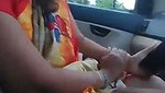 Neighbor uncle fingering bhabhi pussy inside car
