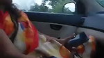 Neighbor uncle fingering bhabhi pussy inside car