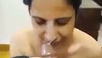Punjabi aunty give Blowjob