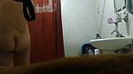 Beautiful bhabhi showing after bath
