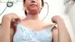 Beautiful girl showing her boobs