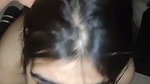 Beautiful hot girl giving Blowjob  cum on her face