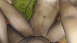Boyfriend fuck her hard on bed  moan