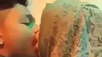 Boyfriend suck his muslim gf boob in restaurant