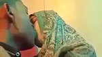Boyfriend suck his muslim gf boob in restaurant