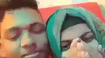 Boyfriend suck his muslim gf boob in restaurant
