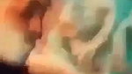 Boyfriend suck his muslim gf boob in restaurant