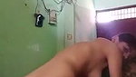 Girlfriend riding  enjoying with bf