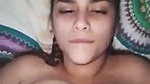Hot girl show her big melon