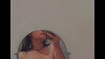 Hot girlfriend showing her boobs  shaking