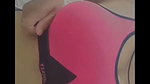 Hot girlfriend showing her boobs  shaking