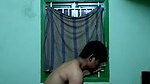 Neighbour uncle give oil massage to bhabhi