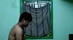 Neighbour uncle give oil massage to bhabhi