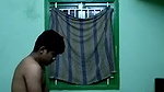 Neighbour uncle give oil massage to bhabhi