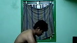 Neighbour uncle give oil massage to bhabhi