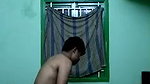 Neighbour uncle give oil massage to bhabhi