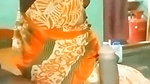 Sexy aunty give Handjob  show her boob