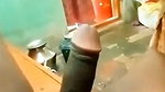 Sexy aunty give Handjob  show her boob