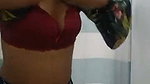 Sexy Mumbai girl Changing dress in Changing room