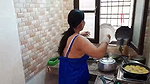 Sexy wife fuck hard in kitchen room with her husband