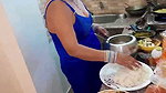 Sexy wife fuck hard in kitchen room with her husband